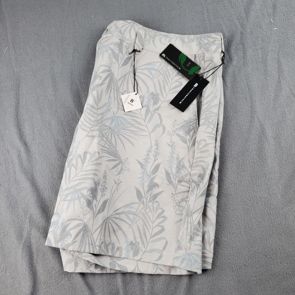 Travis Mathew Mens Shorts Size 40 Floral Print Golf Casual New with Tags